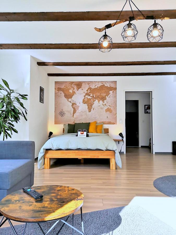 Studio-Apartment Mit Garten, Parkplatz & Kueche Offenburg Eksteriør bilde