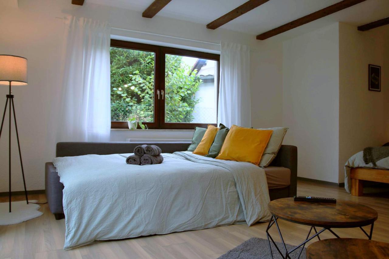 Studio-Apartment Mit Garten, Parkplatz & Kueche Offenburg Eksteriør bilde